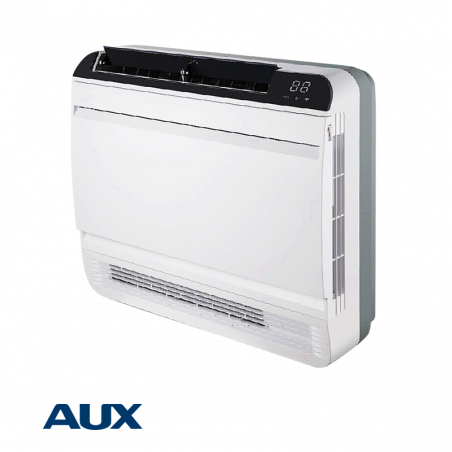 Invertor aer condiționat AUX AMCO-H14/4R3A +AM2-H14/4DR3, 14000 BTU, 30 m2, Unitate de podea, R-32, Alb
