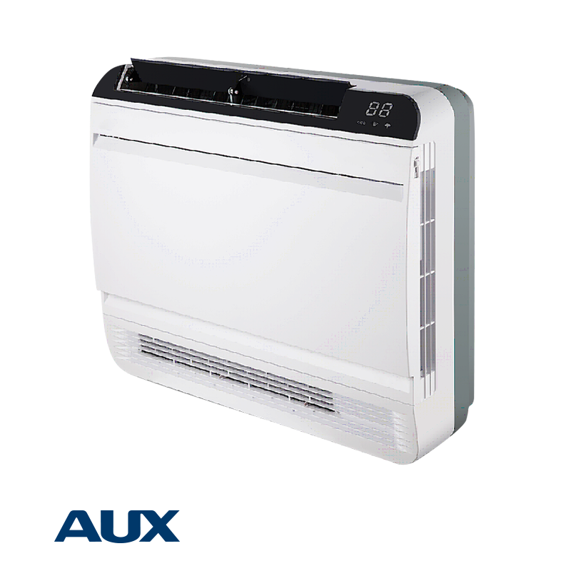 Aer condiționat cu invertor AUX AMCO-H18/4R3A + AM2-H18/4DR3S, 18000 BTU, 38 m2, A++, Unitate de podea, R-32, Alb