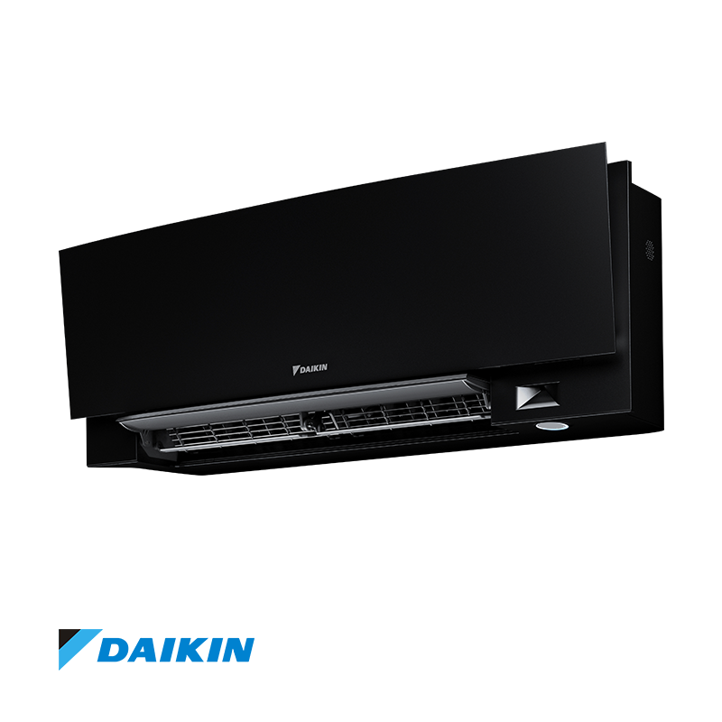 Aparat de aer conditionat inverter Daikin Emura 3 FTXJ50AB + RXJ50A, 18000 BTU, 36 m², A++, Wi-fi, R-32, Negru