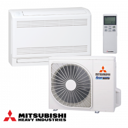 Mitsubishi Heavy Industries SRF50ZSX-W + SRC50ZSX-W control climatic cu invertor - podovo tralo