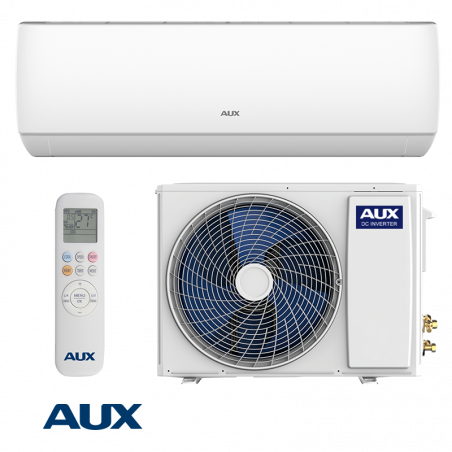 Aparat de aer conditionat inverter AUX J-Smart ASW-H24F7B4/JOR3DI-B9, 24000 BTU, 45 m², A++, Wi-Fi, R-32, Alb