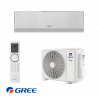 Aparat de aer conditionat inverter Gree Airy GWH09AVCXB-K6DNA1B, 9000 BTU, 19 m², A+++, A++, Wi-Fi, R-32, Argintiu
