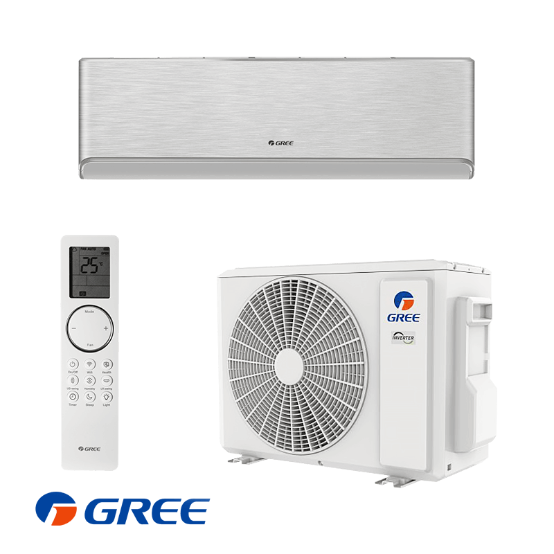 Aer condiționat cu invertor Gree Airy GWH12AVCXD-K6DNA1A - argintiu
