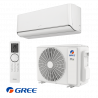 Aparat de aer conditionat inverter Gree Airy GWH18AVDXE-K6DNA1A, 18000 BTU, 35 m², A+++, Wi-Fi, R-32, Alb