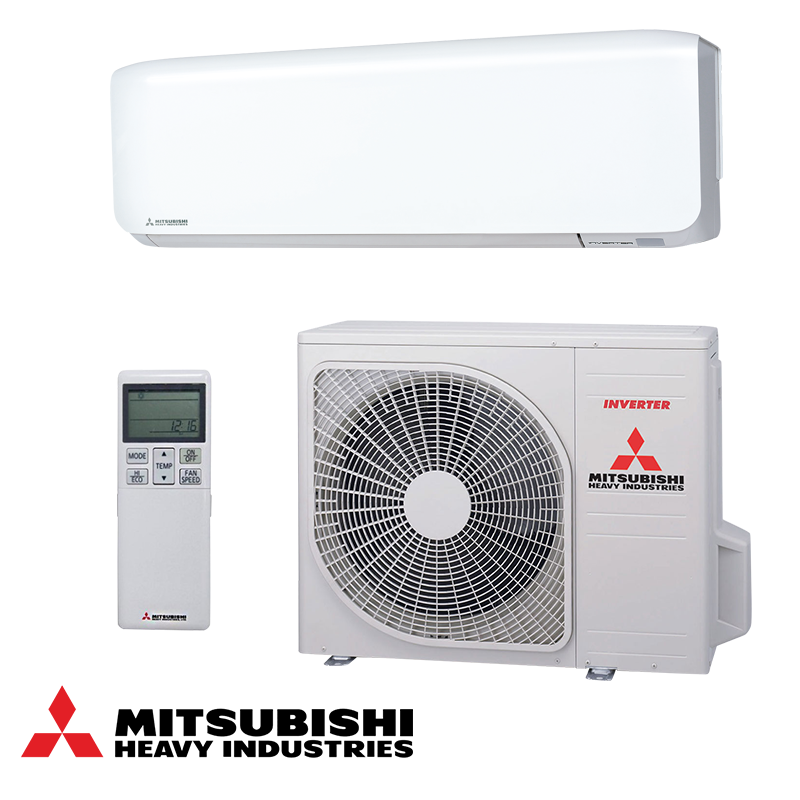 Aparat de aer conditionat inverter Mitsubishi Heavy Industries SRK50ZS-WF + SRC50ZS-W, 18 000BTU, 36 m², A++/A++, R-32, Alb