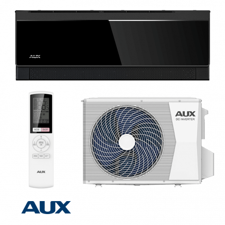Aparat de aer conditionat inverter AUX C Comfort ASW-H18E3A4/CBR3DI-C7, 18 000BTU, 36 m², A+++/A++, R-32, Negru
