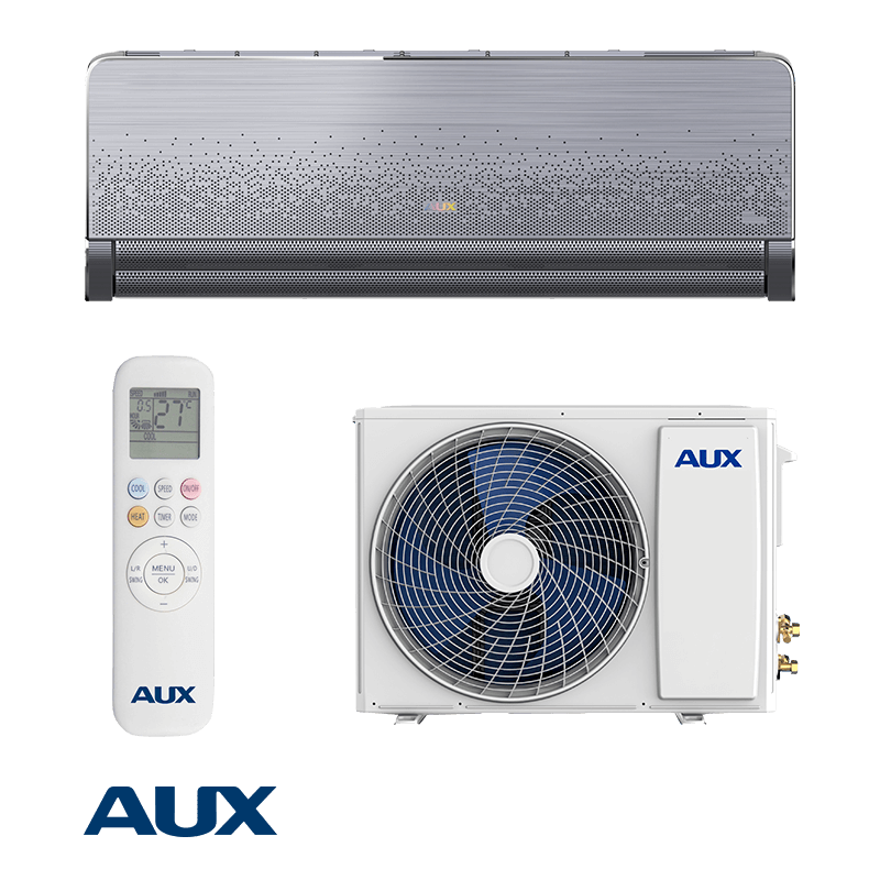 Aparat de aer conditionat inverter AUX C-PRO ASW-H09B6A4/FQA800R3DI-D0, 9 000BTU, 21 m², A+++/A++, R-32, Gri