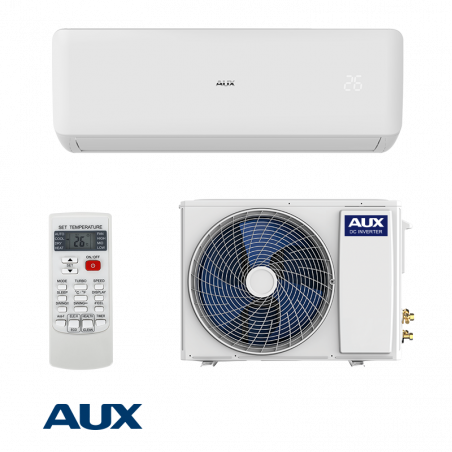 Aparat de aer conditionat inverter AUX Freedom ECO ASW-H09B6B4/FAR3DI-C0, 9 000BTU, 18 m², A++/A++, R-32, Alb