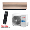 Aparat de aer conditionat inverter Toshiba Super Daiseikai 10 WOOD RAS-B10S4KVDG-E / RAS-10S4AVPG-E, 10 000BTU, 20 m², A+++/A+++, Maro