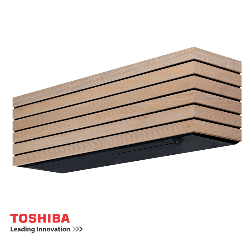 Aparat de aer conditionat Toshiba Super Daiseikai 10 WOOD RAS-B18S4KVDG-E / RAS-18S4AVPG-E, 18 000BTU, 40 m², A+++ / A++, R-32, Alb