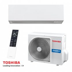 Aparat de aer conditionat inverter Toshiba Super Daiseikai 10 WHITE RAS-B18S4KVPG-E / RAS-18S4AVPG-E, 18 000BTU, 40 m², A+++ / A++, R-32, Alb