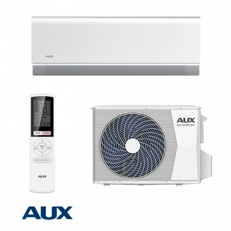 Aparat de aer conditionat inverter AUX C Comfort ASW-H09B7A4/CAR3DI-D0, 9 000BTU, 21 m², A+++ / A++, R-32, Alb