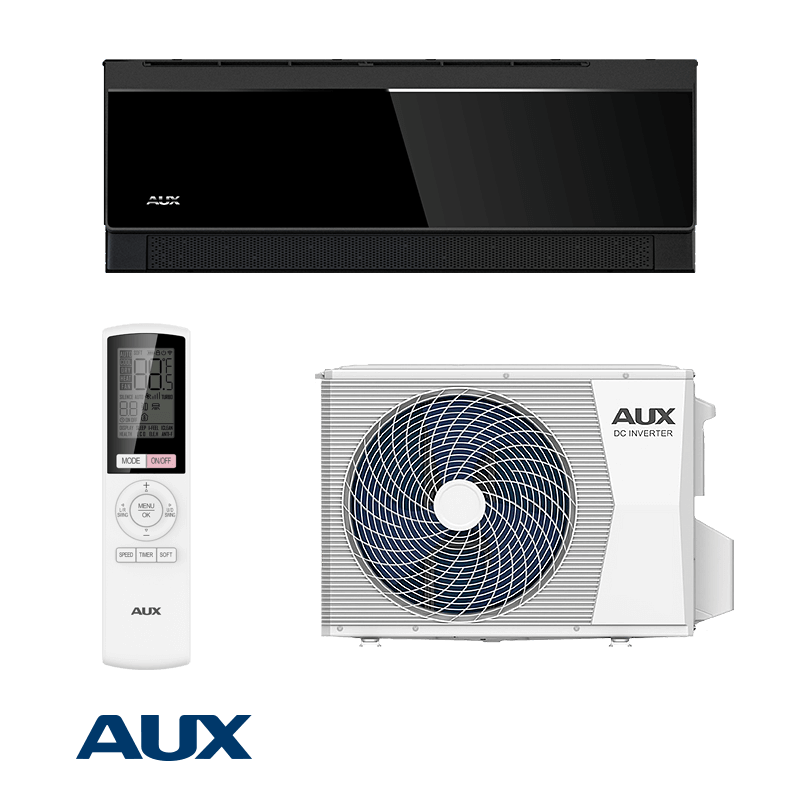 Aparat de aer conditionat inverter AUX C Comfort ASW-H09B7A4/CBR3DI-C3, 9000 BTU, 21 m², A+++ / A++, R-32, Alb