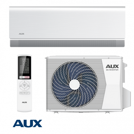 Aparat de aer condiționat inverter AUX C Comfort ASW-H24F4A4/CAR3DI-C8, 24 000BTU, 41 m², A+++/A++, R-32, Alb