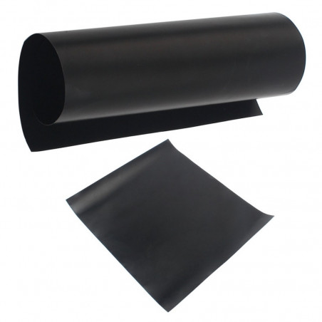 Set 3 paduri pentru copt Kinghoff KH 1920, Pentru gratar, Strat antiaderent PTFE, 40x33 cm, Rezistent la 200°C, Negru