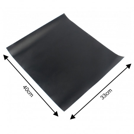 Set 3 paduri pentru copt Kinghoff KH 1920, Pentru gratar, Strat antiaderent PTFE, 40x33 cm, Rezistent la 200°C, Negru