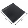 Set 3 paduri pentru copt Kinghoff KH 1920, Pentru gratar, Strat antiaderent PTFE, 40x33 cm, Rezistent la 200°C, Negru