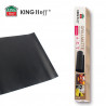 Set 3 paduri pentru copt Kinghoff KH 1920, Pentru gratar, Strat antiaderent PTFE, 40x33 cm, Rezistent la 200°C, Negru