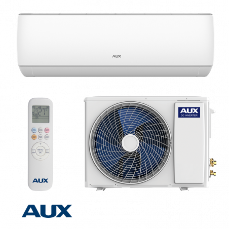 Aparat de aer conditionat inverter AUX J-Smart ASW-H18E3E4/JOR3DI-C0, 18000 BTU, 37 m², A++, Wi-Fi, R-32, Alb