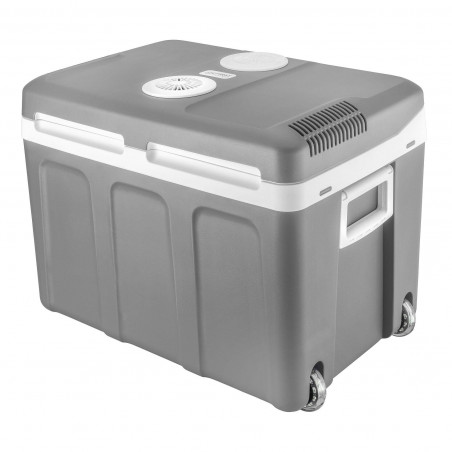 Geantă frigorifică electrică First Austria FA-5170-2-USB, 58W, 40 l, Clasa F, 240/12V, USB, Organizare internă, Gri/alb