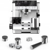 Espressor automat 3in1 Ninja Luxe Café Premier ES601, 1650W, 15 bar, 2 L, Barista Assist, Spumare fara contact, Rasnita incorporata, 4 moduri, 3 setari temperatura, Inox/Negru