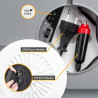 Geantă frigorifică electrică First Austria FA-5170-BU, 58W, 32 L, clasa E, separator intern, 12/220/240 V, albastru/alb