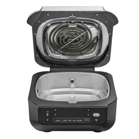 Friteuza cu aer cald si grill 5in1 Ninja Foodi Smart EG351EU, 1760W, 5.7 L, Pana la 4 portii, 5 moduri, Cyclonic Air, Smart Cook, Acoperire ceramica, Negru/Inox