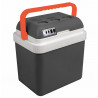 Lada frigorifica Oliver Voltz OV51448A24, 24 L, DC 12V/220-240V, Incalzire 50°C, Racire 13-18°C, Gri/Portocaliu