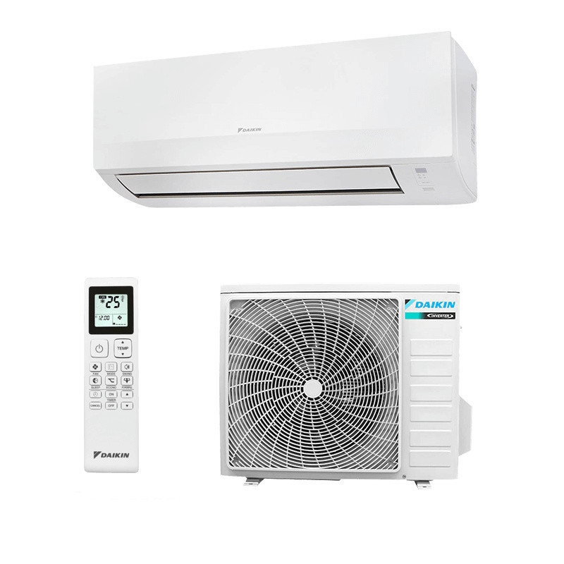 Apara de aer conditionat inverter Daikin Sensira FTXC35E + RXC35E, 12 000BTU, 25 m², A++/A+, R-32, Alb
