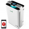 Purificator de aer cu umidificator 2in1 Oberon 488, Wi-Fi, 85W, Pana la 60 m², 488 m³/h, 8 viteze, Ionizare, Telecomandă, Ecran tactil, Wi-FI, Alb/Negru