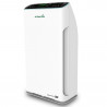 Purificator de aer atractiv Oberon 320, 80W, Pana la 60 m², 320 m³/h, 3 viteze, Wi-Fi, Ponizare, Senzori inteligenti, Telecomandă, Ecran tactil, Alb/Negru