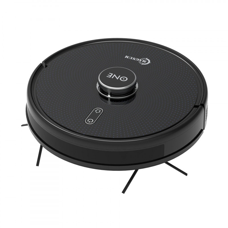 Aspirator robot MAGNUM ONE, 30 W, 2700 Pa, Curаtare uscata si umeda, Wi-Fi, Control vocal, Negru