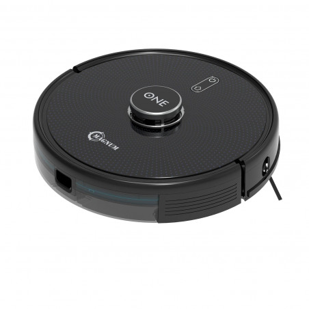 Aspirator robot MAGNUM ONE, 30 W, 2700 Pa, Curаtare uscata si umeda, Wi-Fi, Control vocal, Negru