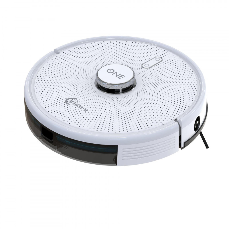 Aspirator robot MAGNUM ONE, Li-Ion 2600 mAh, 30 W, 2700 Pa, Curatare uscata si umeda, Filtrare în 3 etape, Wi-Fi, Control vocal, Alb