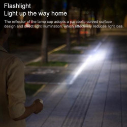 Ventilator, lanterna si baterie portabila 3in1 Thermo Xiaomi, 4x3.3x12 cm, Alb