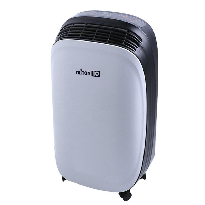 Dezumidificator Attractive TRITON 10, 175W, 1.8 L, 10l/24h, R290, Timer, Dezghetare automata, Senzor de umiditate, Alb/Negru