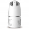 Purificator de aer pentru automobil OBERON 05A, 8m³/h, 360°, Ultra silentios, Hepa + ionizator, LED, Alb