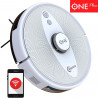 Aspirator robot MAGNUM ONE Plus, Li-ion 3200 mAh, 50W, 3000 Pa, 0.6 l, Wi-Fi, Control vocal, Programare, HEPA, Recunoastere camera, Alb