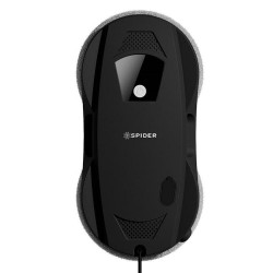 Robot curatare geamuri Spider SPRAY 1, 80W, 30 ml, 5600Pa, 3 moduri, Baterie incorporata, Pulverizare, Negru