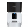 Dozator automat granule pentru caini si pisici MYNA , 5 L, Aplicatie Wi-Fi, Blocare buton, Hrana uscata, Alb/Negru