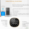 Purificator de aer Atractiv OBERON 520, 50W, Pana la 62 m², Wi-Fi, 5 viteze, Timer, Mod de noapte, Telecomandă, Senzor inteligent de poluare, Alb