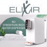 Aparat pentru purificarea si incalzirea apei de la robinet ELIXIR, 2100W, 38-99°C, Osmoza inversa, Imbogaatire minerala, Alb