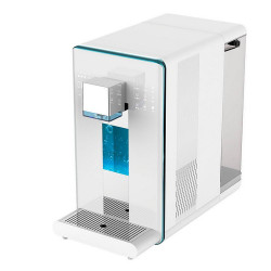 Aparat pentru purificarea, incalzirea si racirea apei de la robinet ELIXIR Pro, 2200W, 30l/h, 38-99°C, 6 trepte de incalzire, Osmoza, UVC, Hidrogen, Alb