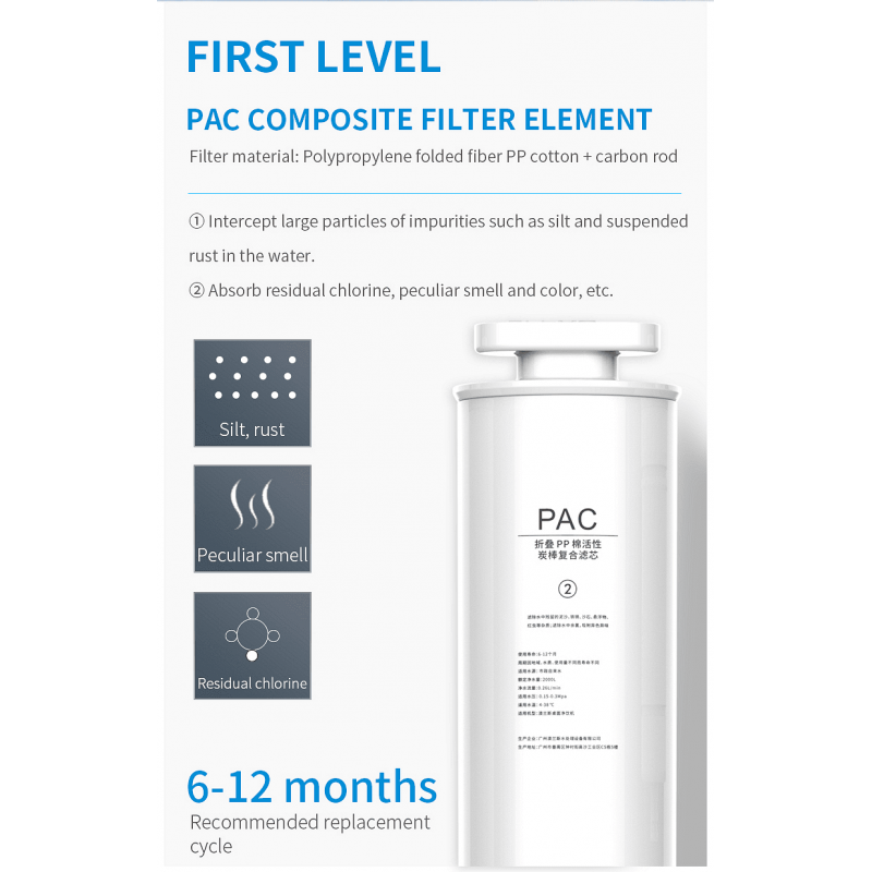 Aparat pentru purificarea, incalzirea si racirea apei de la robinet ELIXIR Pro, 2200W, 30l/h, 38-99°C, 6 trepte de incalzire, Osmoza, UVC, Hidrogen, Alb