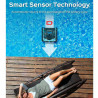 Robot cuaratre piscine fara fir Wybot Osprey 700 (X100), Li-Ion 8800 mAh, Pana la 80 m°, Autonomie pana la 110 minute, Auto-revers, Auto-parcare, Alb/Negru