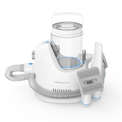Aparat grooming animale de companie NEAKASA P2 Pro, 400W, 10500 Pa, 2 L, 5 duze, 3 trepte de aspiratie, Alb