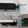 Robot curatare podele Everybot TS300, 27W, 300 ml, Umeda/uscata, Autonomie pana la 200 min, 6 moduri, Senzor anti-cadere/coliziune, Alb