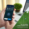 Robot de tuns gazon/iarba HOOKII Neomow S, Pentru până la 1000 m², 60 dB, Wi-Fi, 4G, Bluetooth, Autonomie pana la 120 min, Albastru