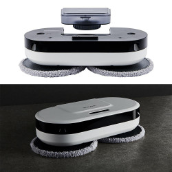 Robot curatare podele Everybot EDGE 2 RS350, 27W, 210 ml, Umeda/uscata, Autonomie pana la 200 min, 7 moduri, Senzor anti-cadere/coliziune, Alb