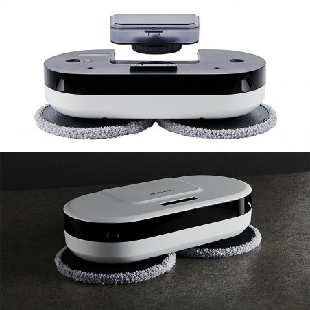 Robot curatare podele Everybot EDGE 2 RS350, 27W, 210 ml, Umeda/uscata, Autonomie pana la 200 min, 7 moduri, Senzor anti-cadere/coliziune, Alb